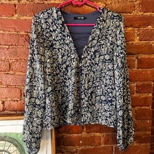 Floral Long Sleeve Blouse